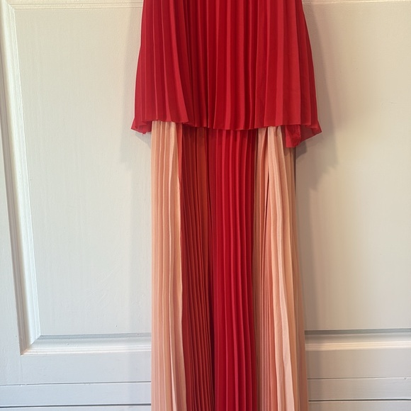 Like New Skies Are Blue Size Sunset Halter Maxi Dress - Picture 5 of 8
